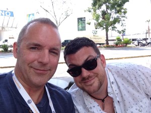 Me and Phil in Cannes